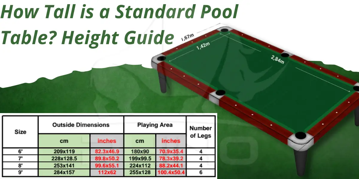 Step-by-Step Guide to Measure a Pool Table Height